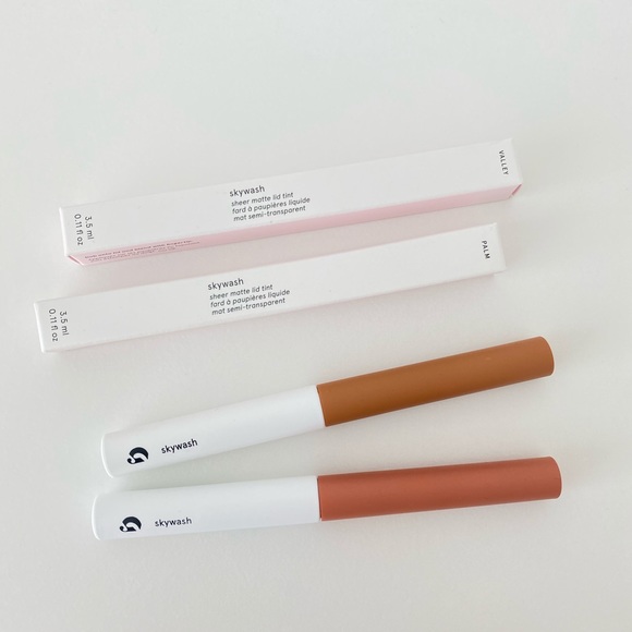 Glossier Other - Glossier Skywash liquid eyeshadows